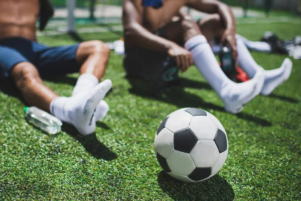 depositphotos 159282002 stock photo soccer players and ball